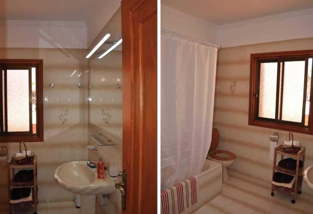 Los Cisnes Encantadora Casa Con Jardin Y Estudio Vista Al Mar El Médano Exterior foto